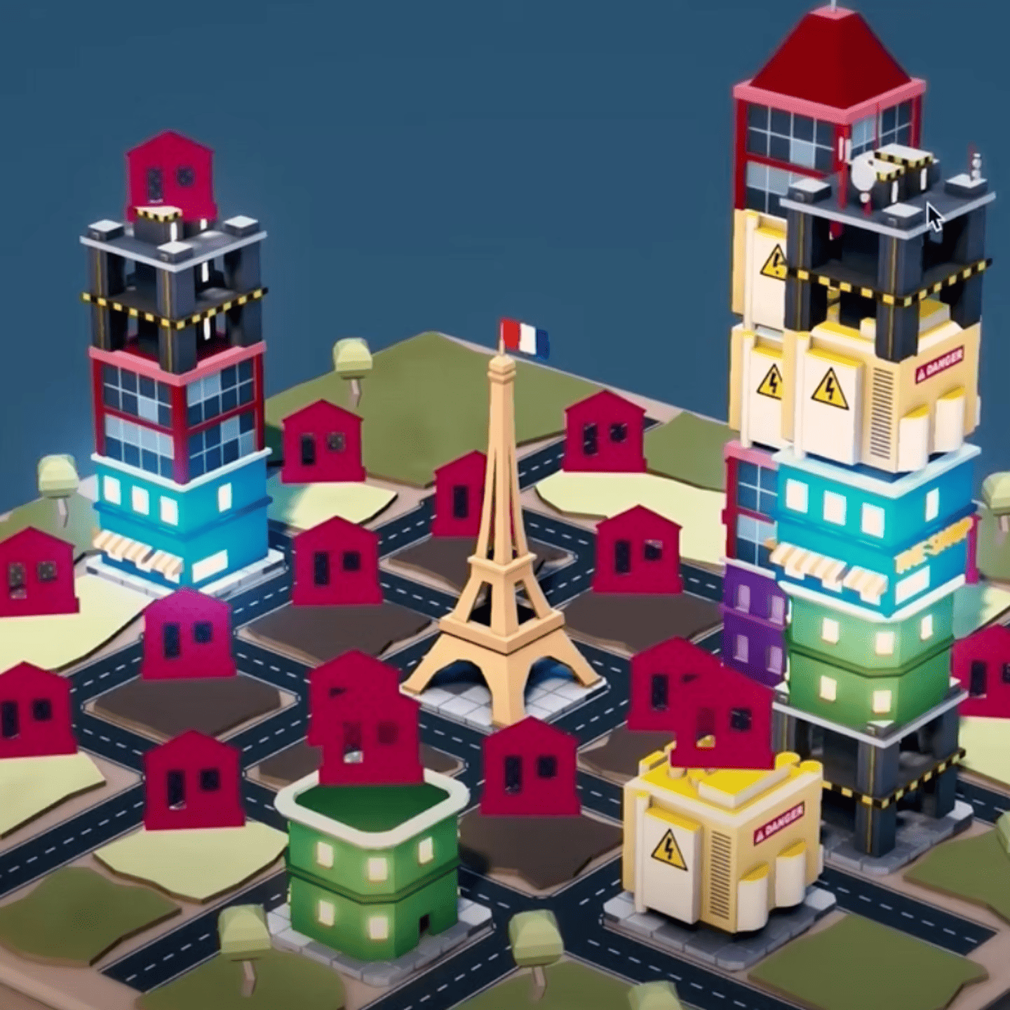 Itai Matos - 3D City building - a c a dd ec c ceac c e